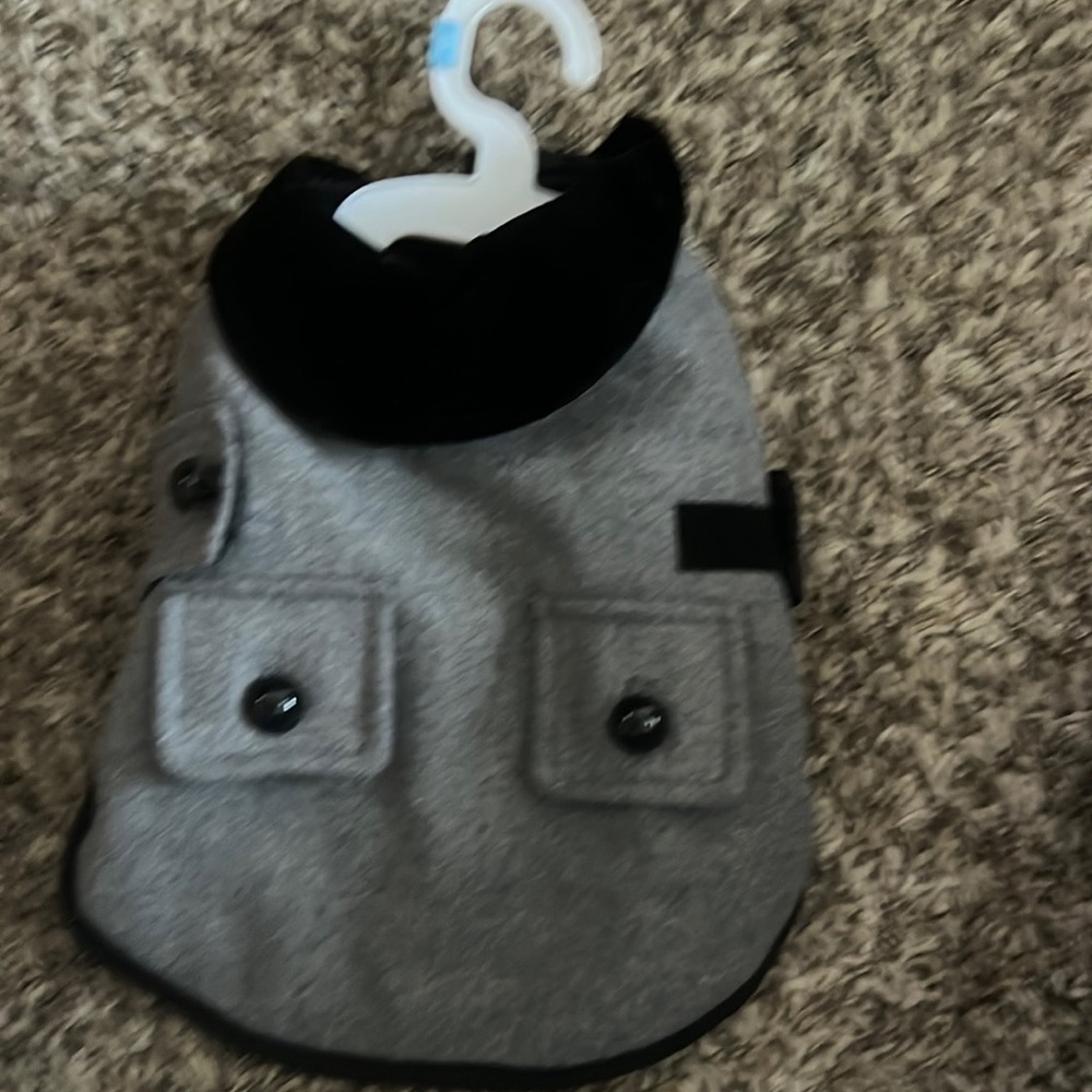 Size small sassy Rascal dog coat